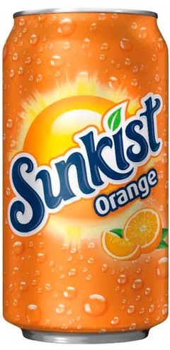 Напиток Sunkist Orange 0,355