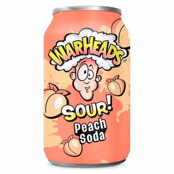 Напиток WarHeads Sour Peach Soda