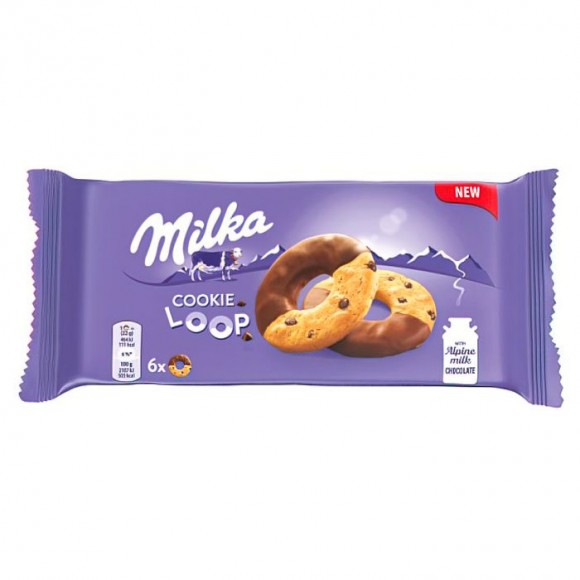 Печенье Milka Cookie Loop 132гр