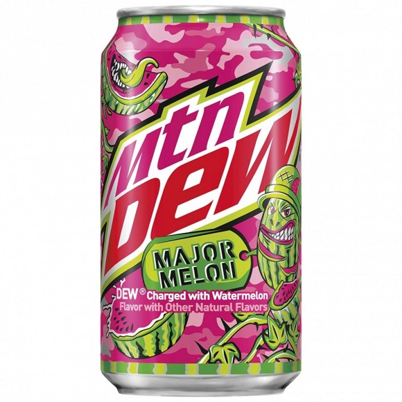 Напиток Mountain Dew Major Melon