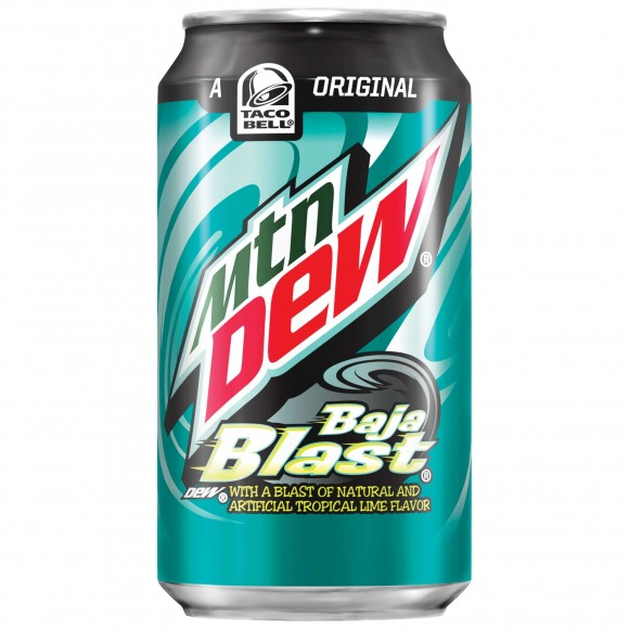 Напиток Mountain Dew Baja Blast