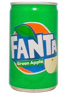 Fanta 150мл green apple жб