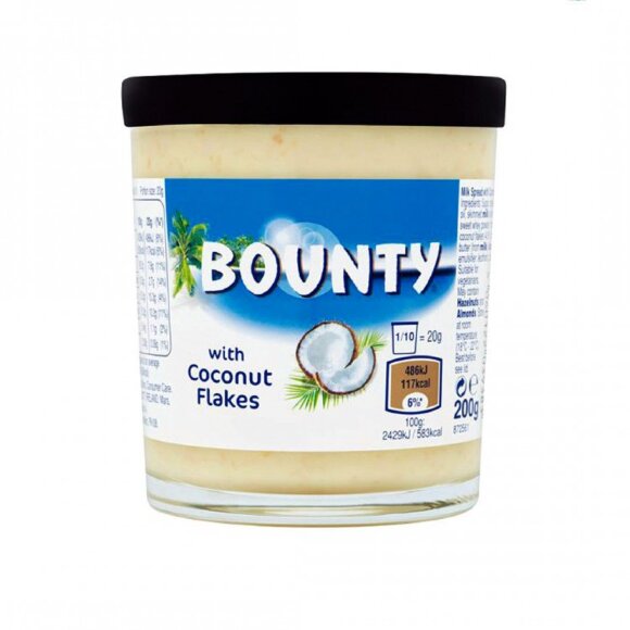 Шоколадная паста Bounty, 200гр