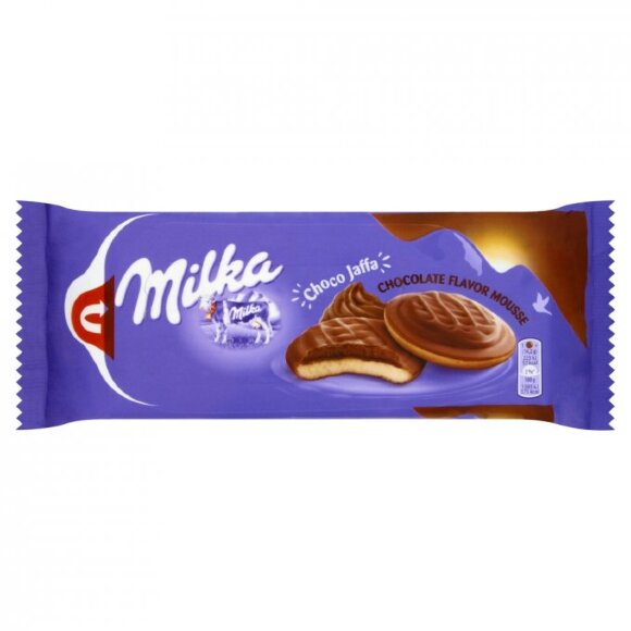 Печенье Milka Jaffa Chocolate Mousse Cookies 128г