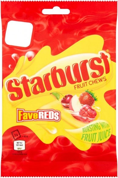 Starburst Fave Reds 127г