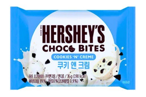 Hershey's Choco Bites Cookies 'N' Creme 36г