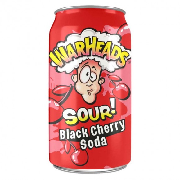 Напиток WarHeads Sour Black Cherry Soda