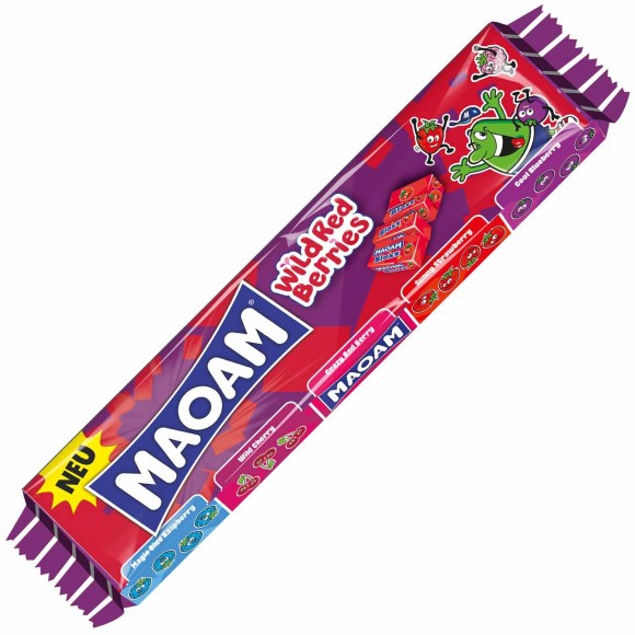 Haribo Maoam Bioxx Wild Red Berries Жевательные конфеты 220г