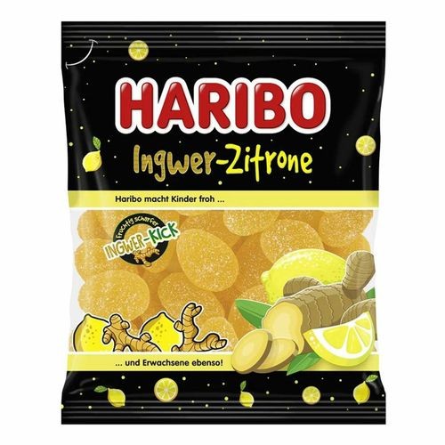 Haribo Мармелад Ingwer Zitrone 160г