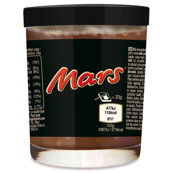 Шоколадная паста Mars, 200гр