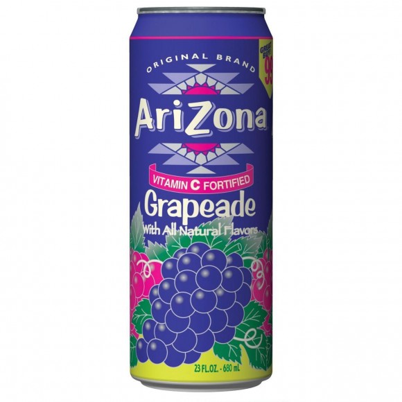 Чай Arizona Grapeade 0,68
