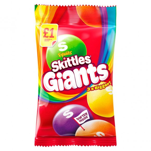 Драже Skittles Giants Fruit 116г