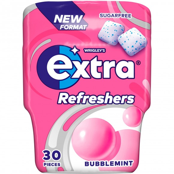 Wrigley's Extra Refreshers Bubblemint банка