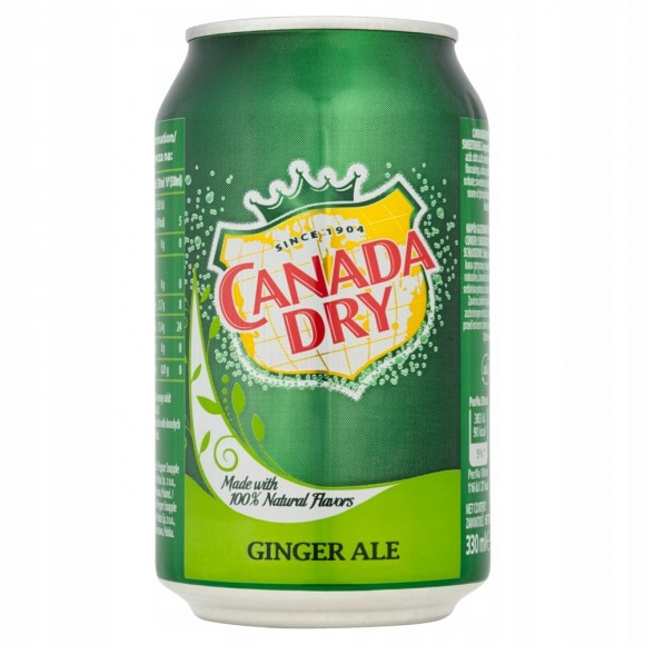 Напиток Canada Dry ginger ale Польша