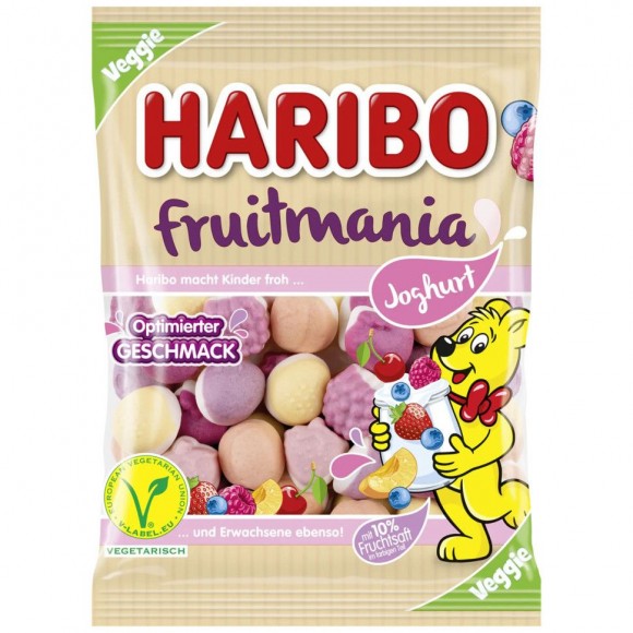 Haribo Мармелад Fruitmania Joghurt 160г