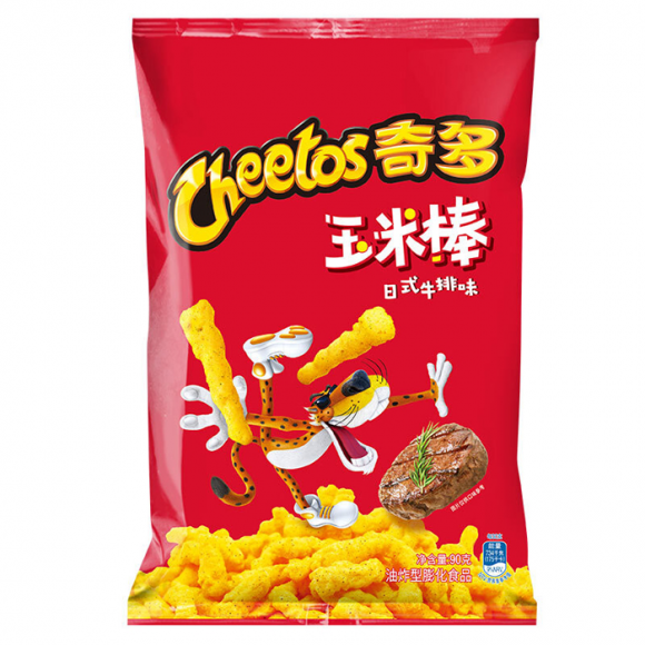 Cheetos Кукурузные чипсы Японский стейк 90 г
