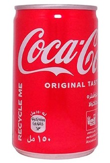Coca Cola 150мл жб 