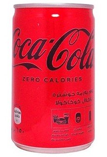 Coca Cola 150мл ZERO жб 