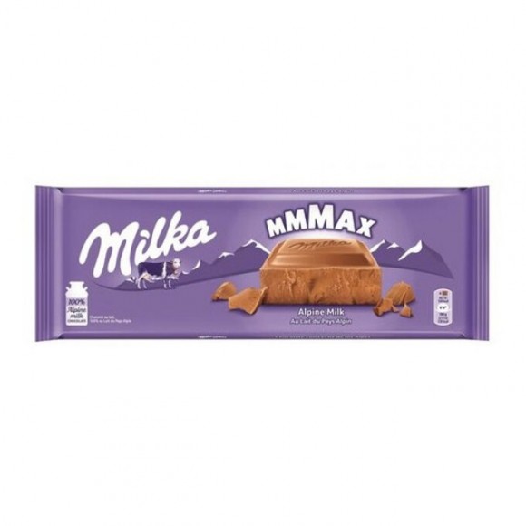 Шоколад Milka Alpine Milk MAX 270гр