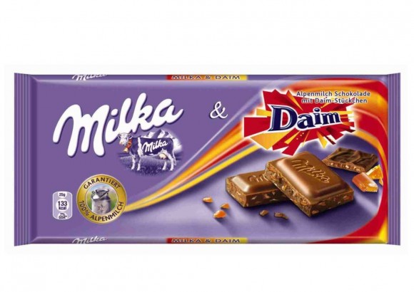 Шоколад Milka Daim 100г