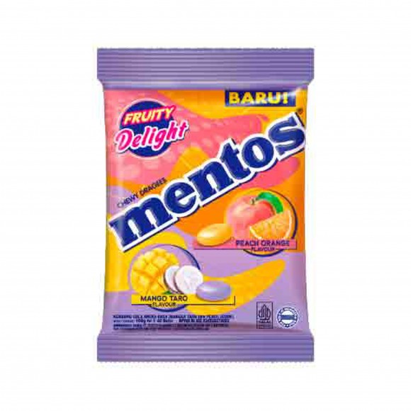 Mentos Peach/Orange & Mango/Taroг 121,5г