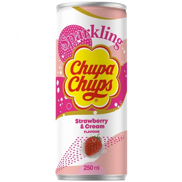 Напиток Chupa Chups Strawberry 0,25
