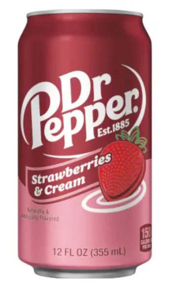 Напиток Dr.Pepper Strawberry Cream 0,355