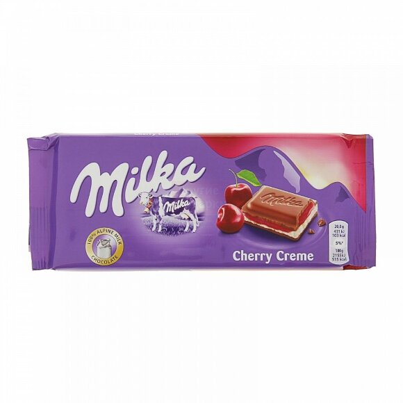 Шоколад Milka Cherry Chocolate 100г