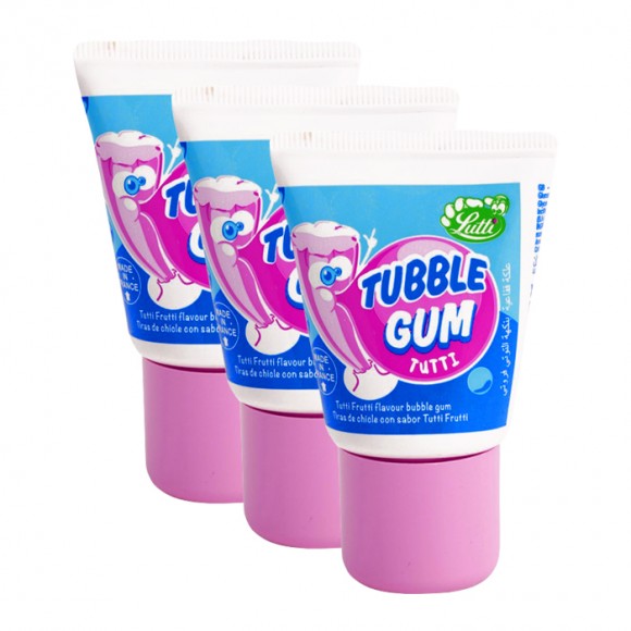  Lutti Tubble Gum Tutti - Frutti 35г